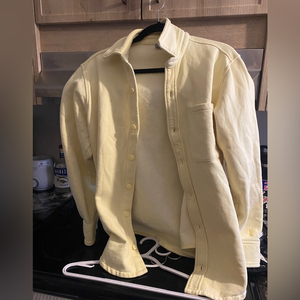 TNA Cozy Fleece Boyfriend - Yellow!